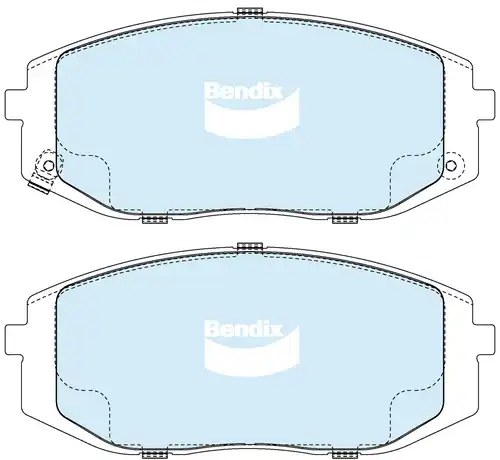 накладки Bendix DB2650 GCT