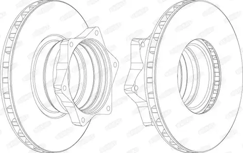 спирачен диск BERAL BCR165A