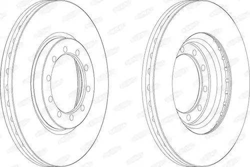 спирачен диск BERAL BCR182A