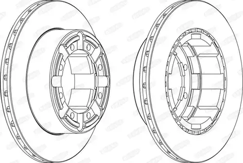 спирачен диск BERAL BCR184A