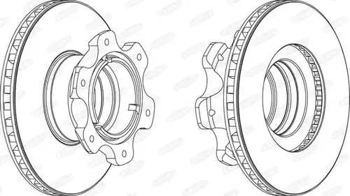 спирачен диск BERAL BCR209A
