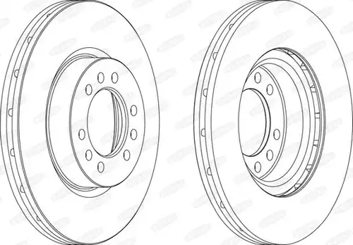 спирачен диск BERAL BCR235A