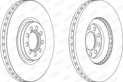 спирачен диск BERAL BCR317A