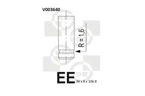 изпускателен клапан BGA V003640