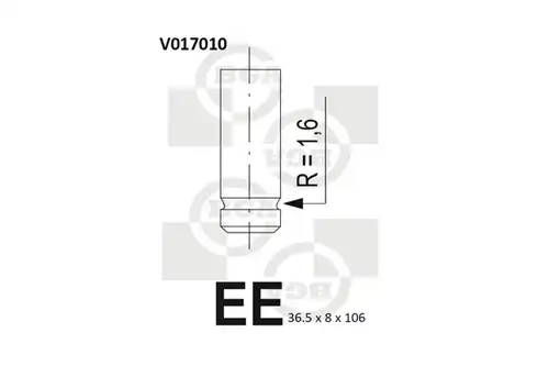 изпускателен клапан BGA V017010