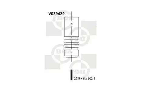 изпускателен клапан BGA V029429