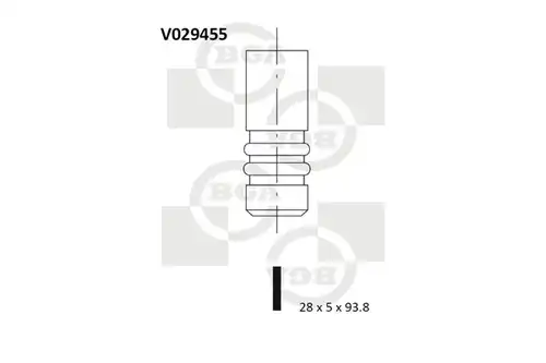 всмукателен клапан BGA V029455