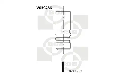 всмукателен клапан BGA V039486