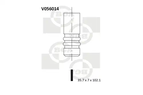 всмукателен клапан BGA V056014