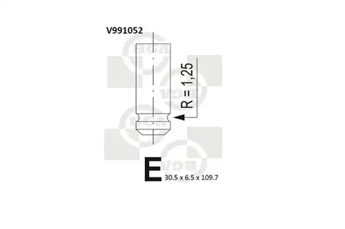 изпускателен клапан BGA V991052