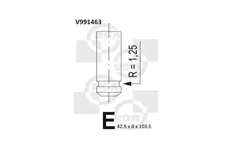 всмукателен клапан BGA V991463