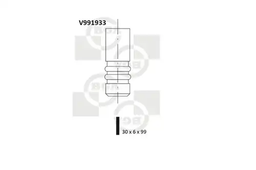 всмукателен клапан BGA V991933