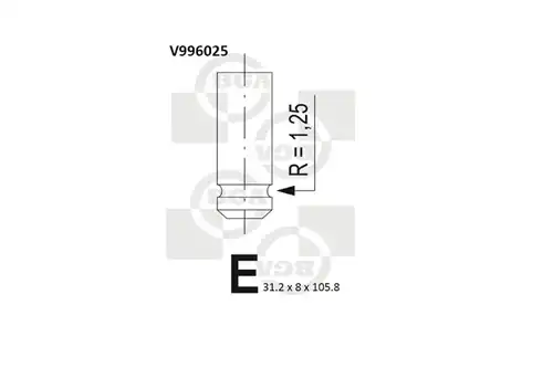 изпускателен клапан BGA V996025