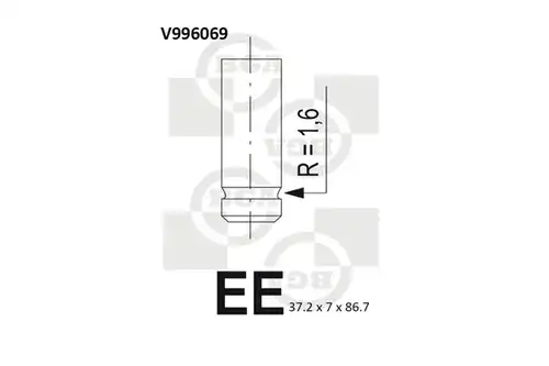 всмукателен клапан BGA V996069