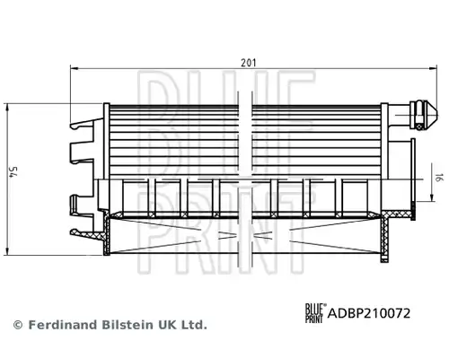 маслен филтър BLUE PRINT ADBP210072