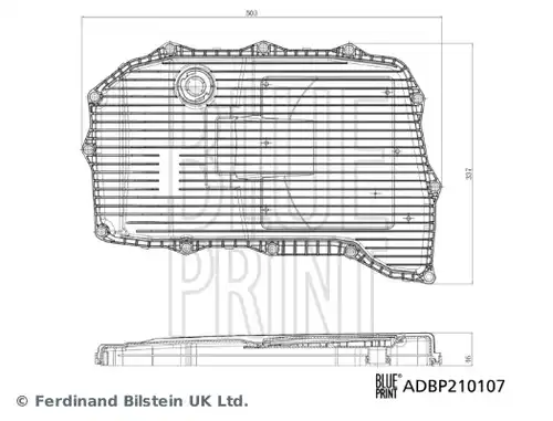 хидравличен филтър, автоматична предавателна кутия BLUE PRINT ADBP210107