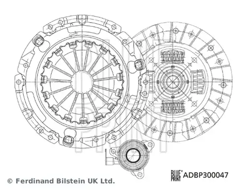 комплект съединител BLUE PRINT ADBP300047