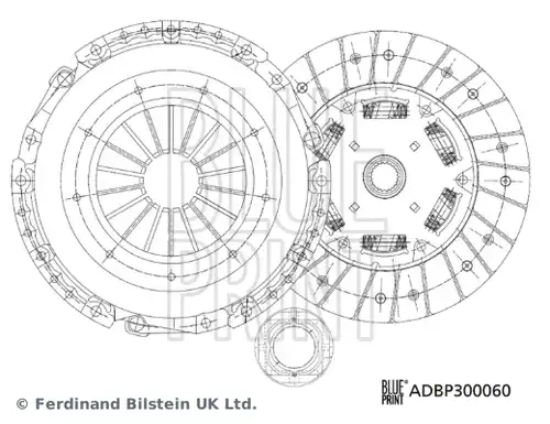 комплект съединител BLUE PRINT ADBP300060