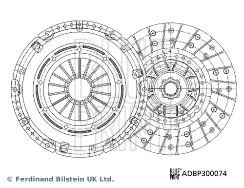 комплект съединител BLUE PRINT ADBP300074