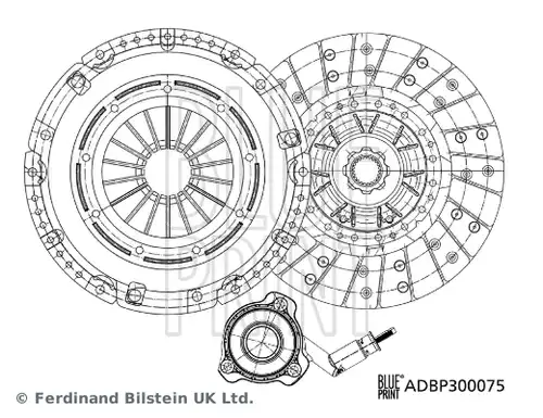 комплект съединител BLUE PRINT ADBP300075