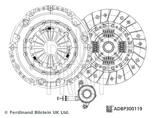 комплект съединител BLUE PRINT ADBP300119