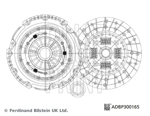 комплект съединител BLUE PRINT ADBP300165