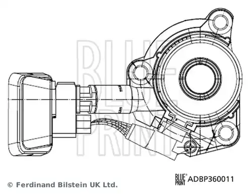 Лагер помпа, съединител BLUE PRINT ADBP360011