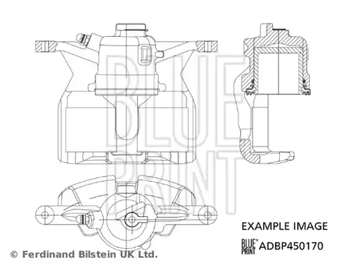 спирачен апарат BLUE PRINT ADBP450170