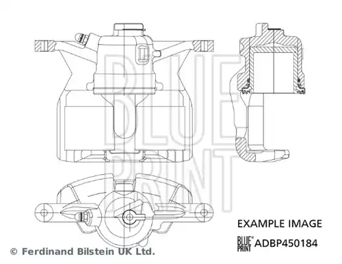 спирачен апарат BLUE PRINT ADBP450184