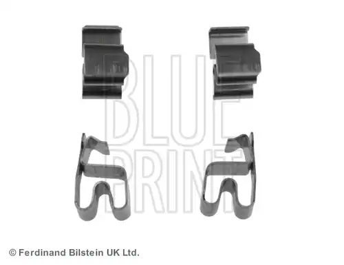 комплект принадлежности, дискови накладки BLUE PRINT ADC448600