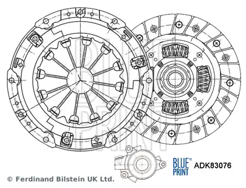 комплект съединител BLUE PRINT ADK83076