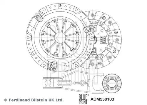 комплект съединител BLUE PRINT ADM530103