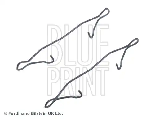 комплект принадлежности, дискови накладки BLUE PRINT ADM548600