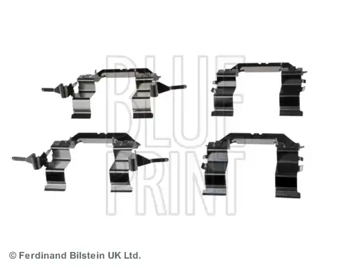 комплект принадлежности, дискови накладки BLUE PRINT ADN148603