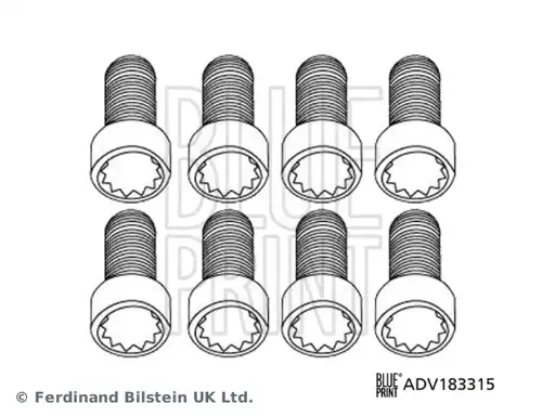 комплект винтове, маховик BLUE PRINT ADV183315