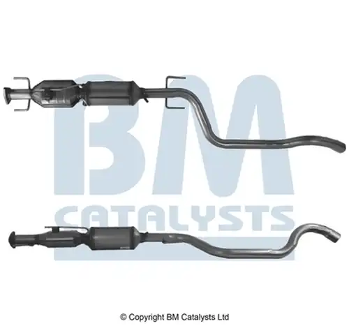 филтър за сажди/твърди частици, изпускателна система BM CATALYSTS BM11028HP