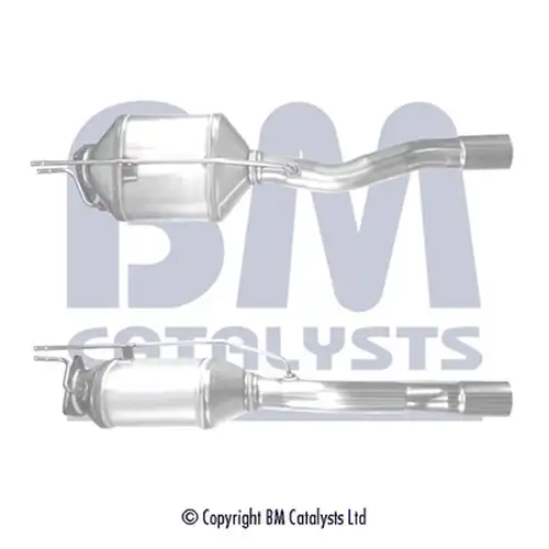 филтър за сажди/твърди частици, изпускателна система BM CATALYSTS BM11095