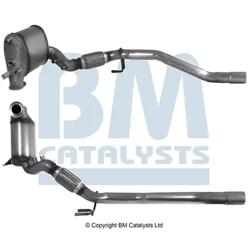 филтър за сажди/твърди частици, изпускателна система BM CATALYSTS BM11150