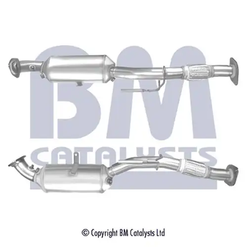 филтър за сажди/твърди частици, изпускателна система BM CATALYSTS BM11220