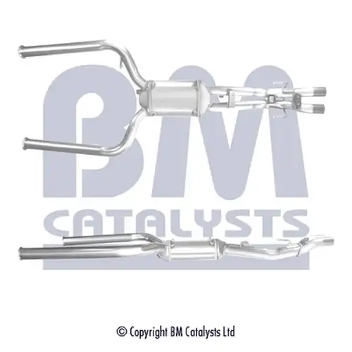 филтър за сажди/твърди частици, изпускателна система BM CATALYSTS BM11222