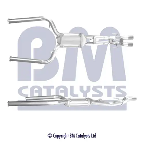 филтър за сажди/твърди частици, изпускателна система BM CATALYSTS BM11222P