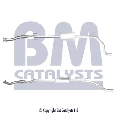 изпускателна тръба BM CATALYSTS BM50447