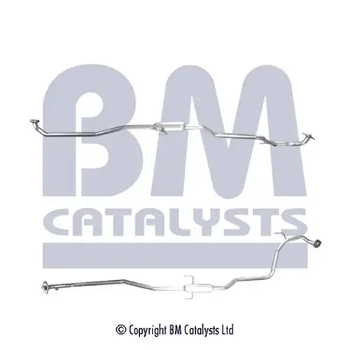 изпускателна тръба BM CATALYSTS BM50573