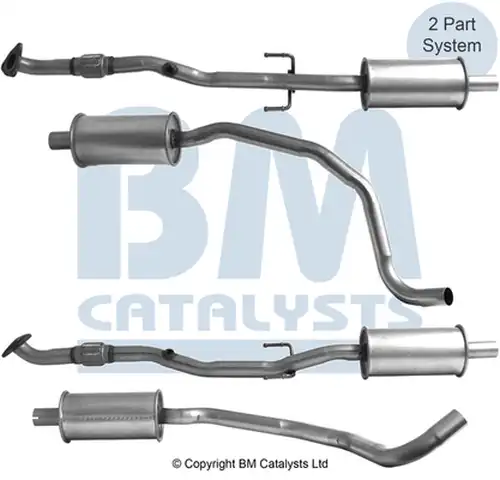 изпускателна тръба BM CATALYSTS BM50969