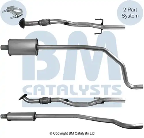 изпускателна тръба BM CATALYSTS BM51131