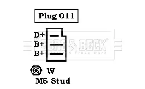 генератор BORG & BECK BBA2212