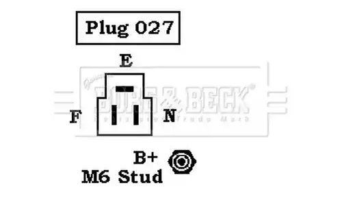 генератор BORG & BECK BBA2630