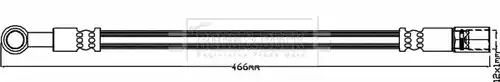 спирачен маркуч BORG & BECK BBH8588