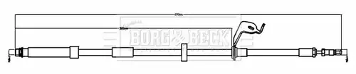 спирачен маркуч BORG & BECK BBH8781