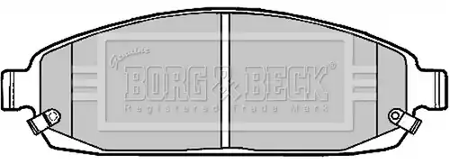 накладки BORG & BECK BBP1911